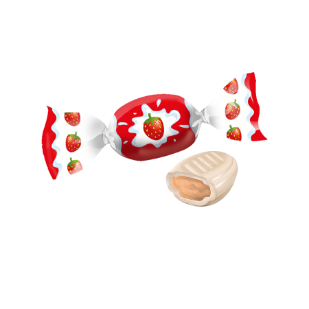 Клубника со сливками карамель 1*5 СПБ